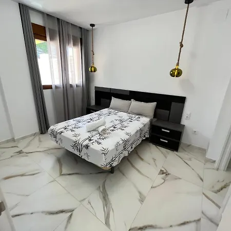 Lujoso Bajo Terasa Piscina Aire Cerca Playa Pueblo Calpe