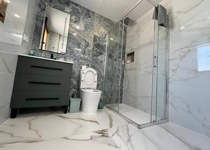 Lujoso Bajo Terasa Piscina Aire Cerca Playa Pueblo 公寓 卡尔佩