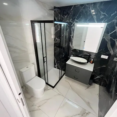 Lujoso Bajo Terasa Piscina Aire Cerca Playa Pueblo *